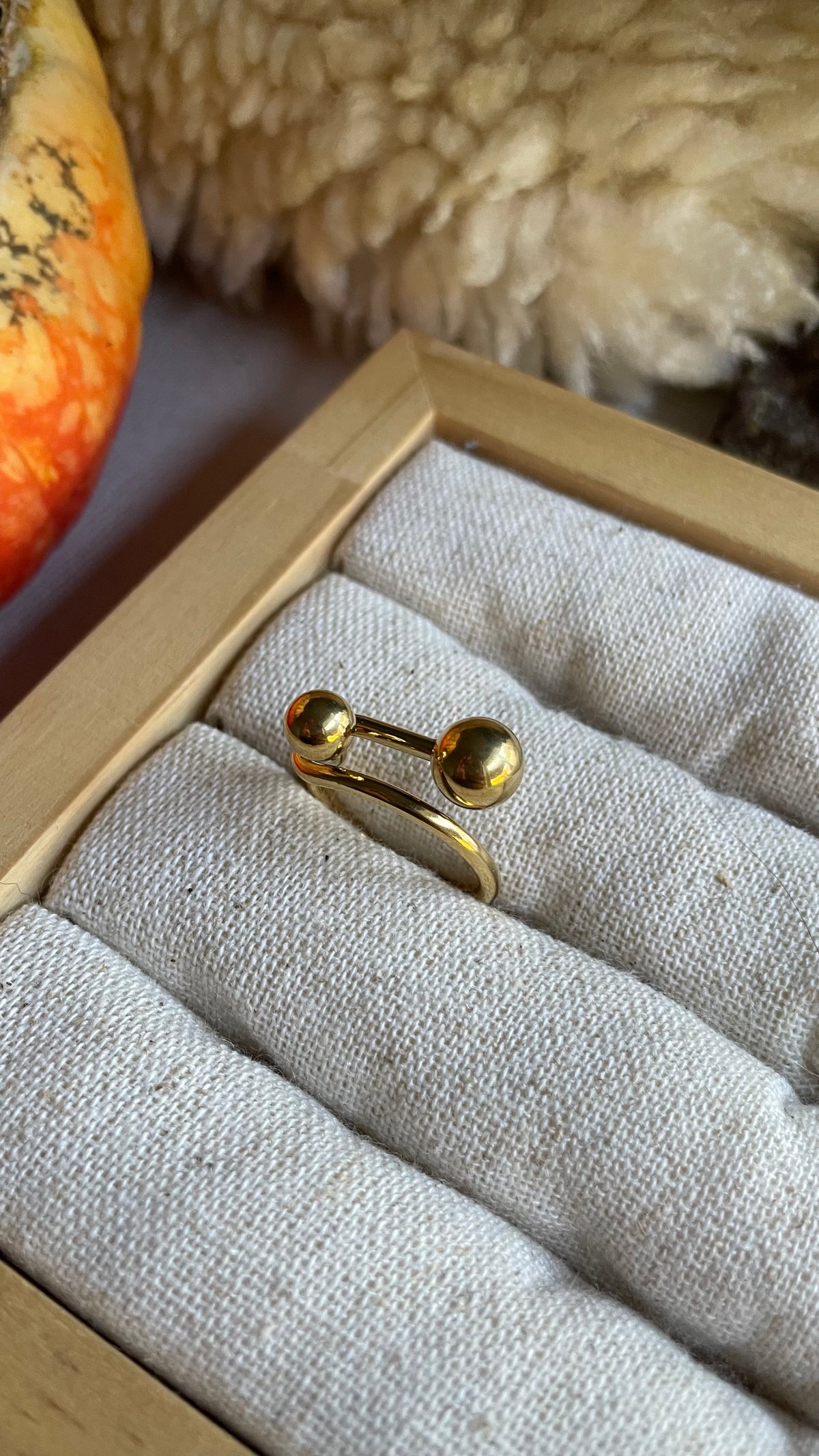 Bol ring aanpasbaar