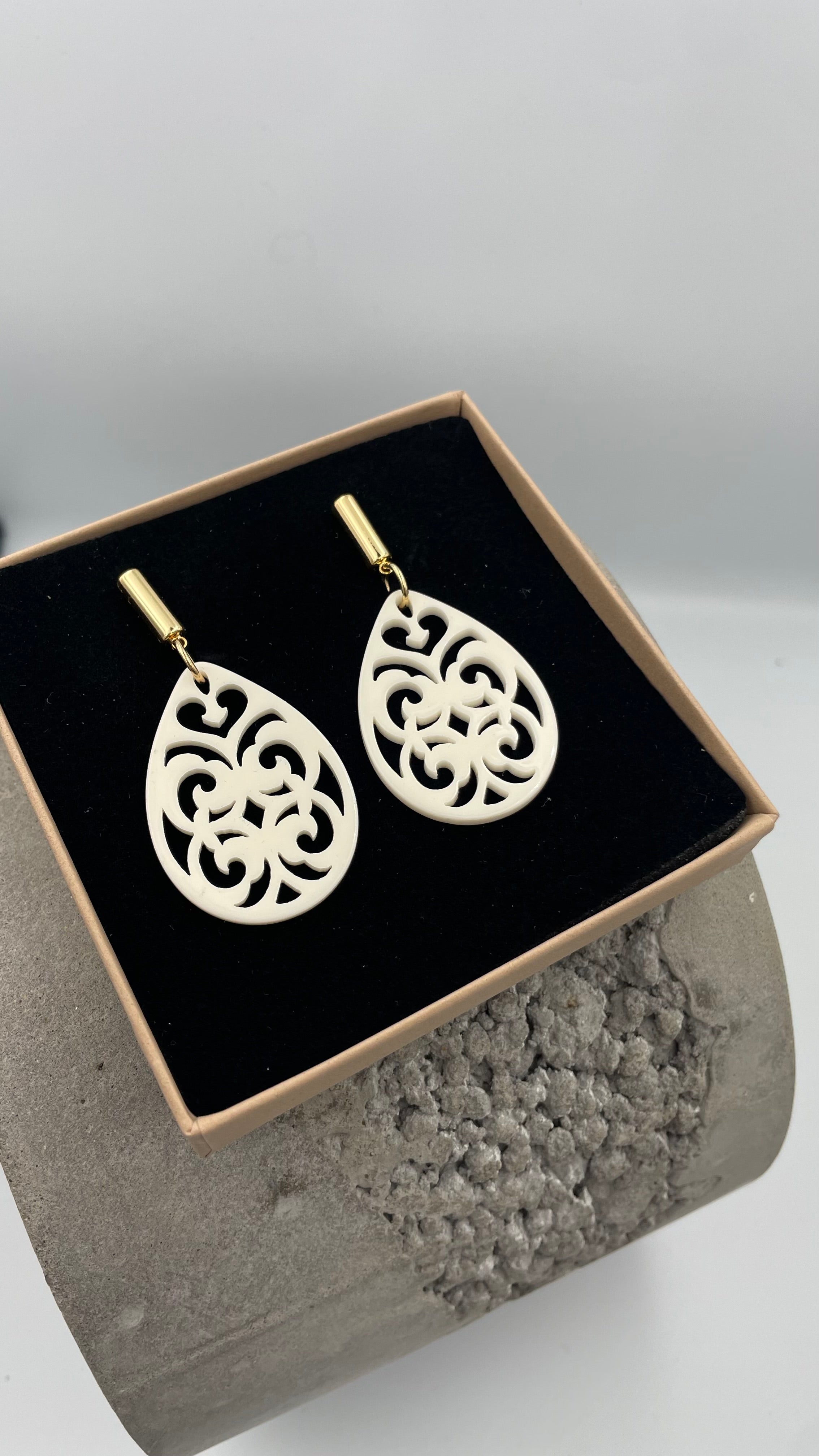 White and gold