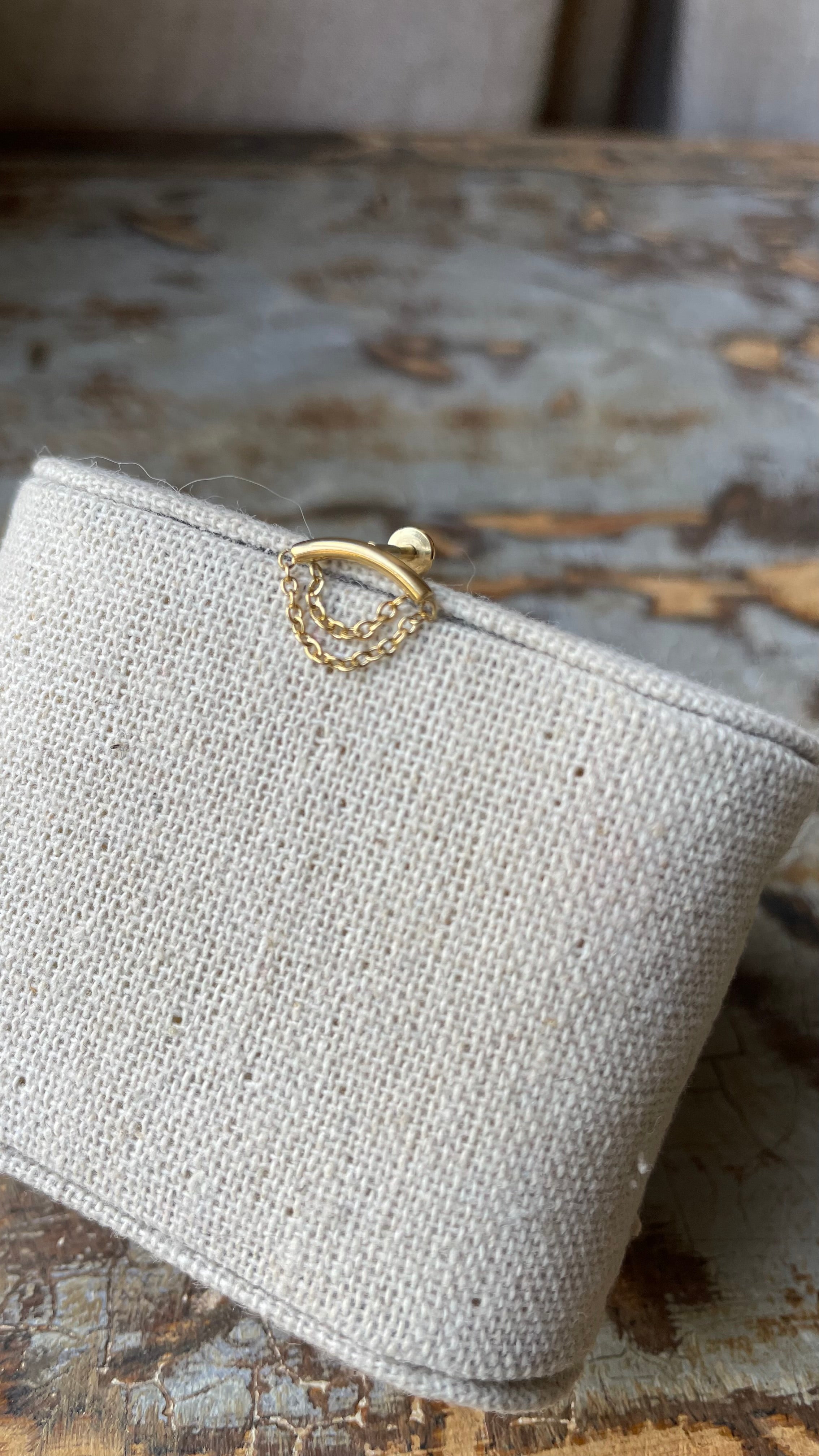 Mini piercing gold