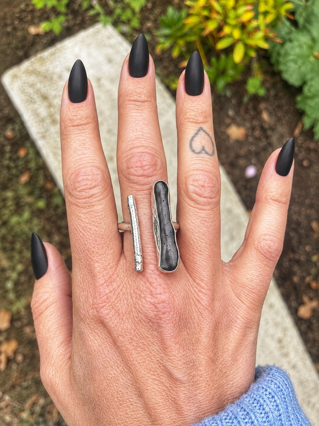 Silver meets glass