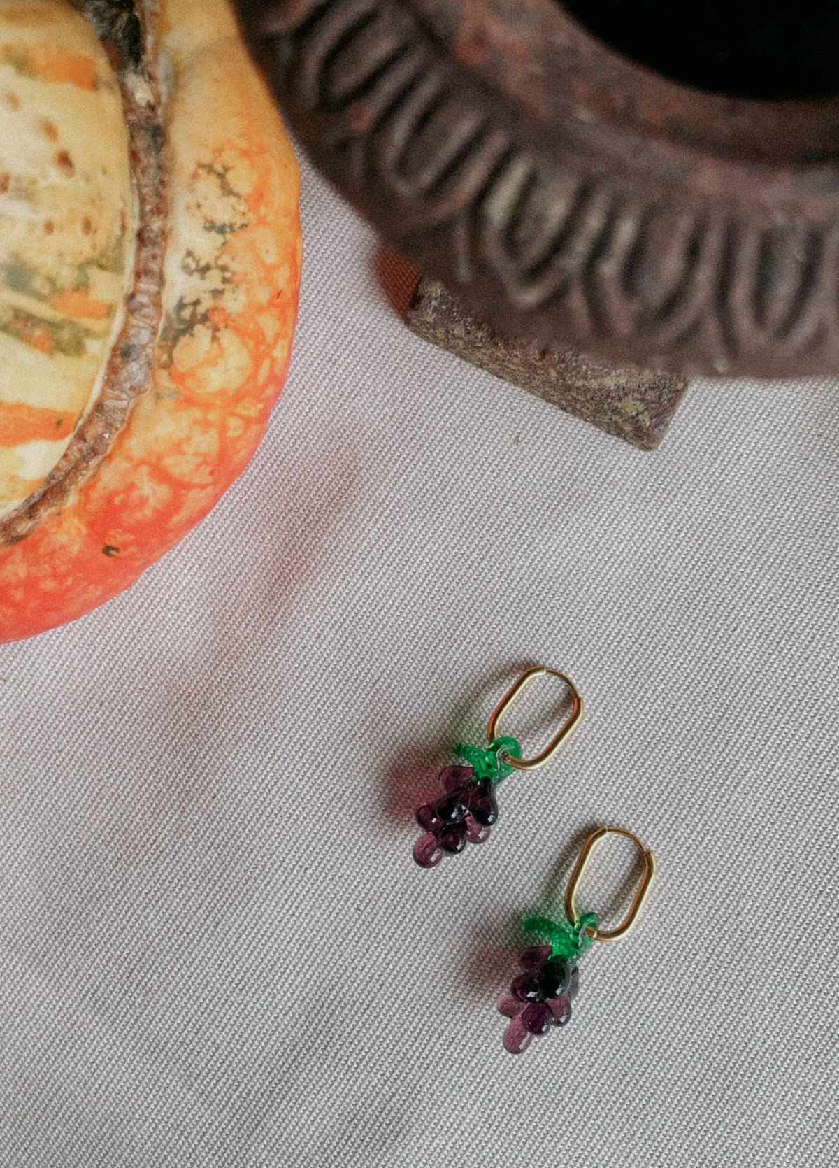 Glass grapes