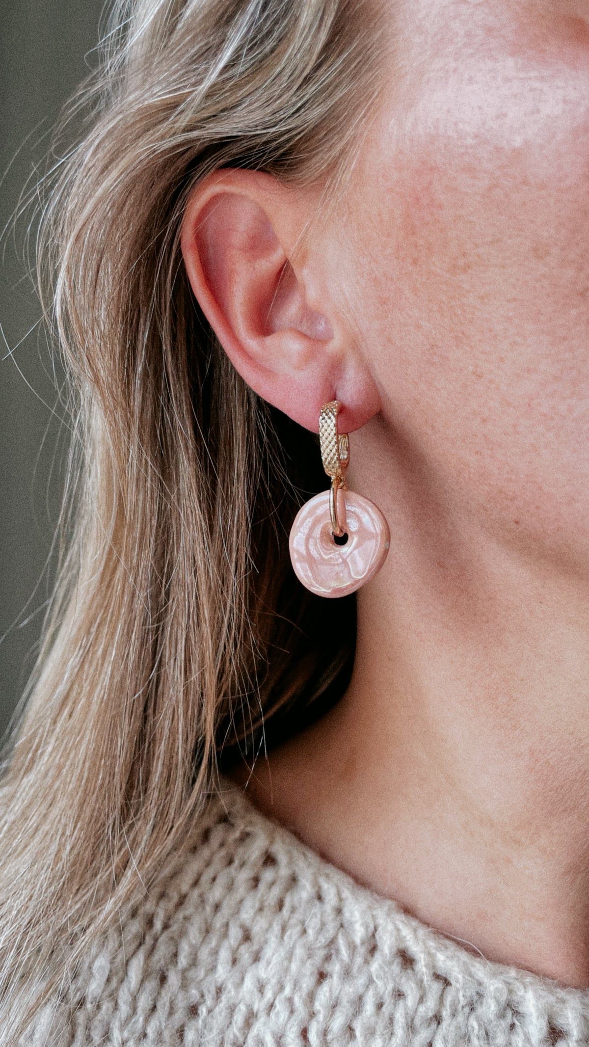 Greek ceramic pink