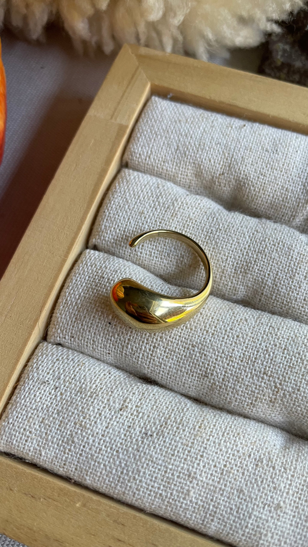 Druppel ring aanpasbaar