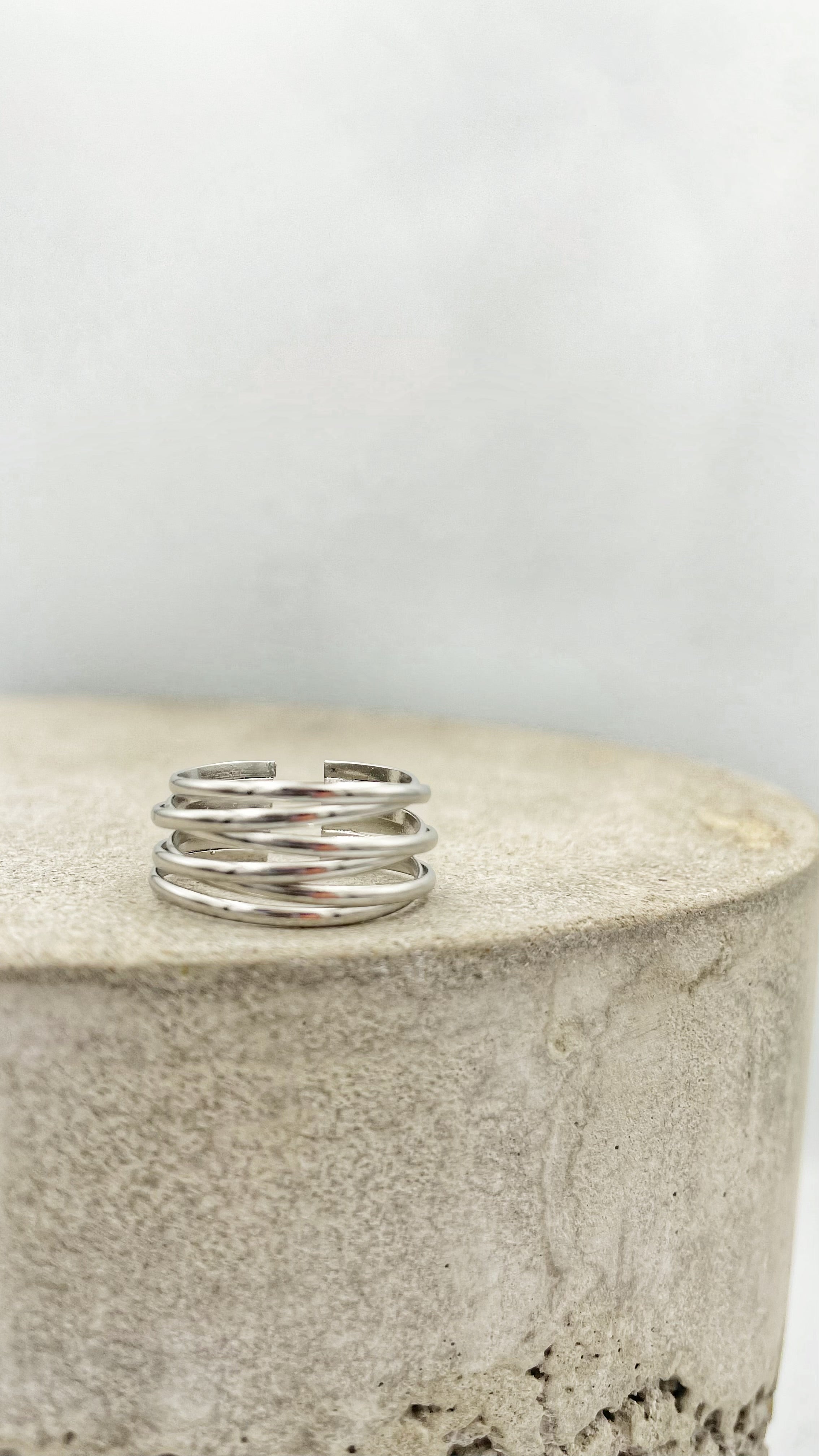 Wir war ring zilver