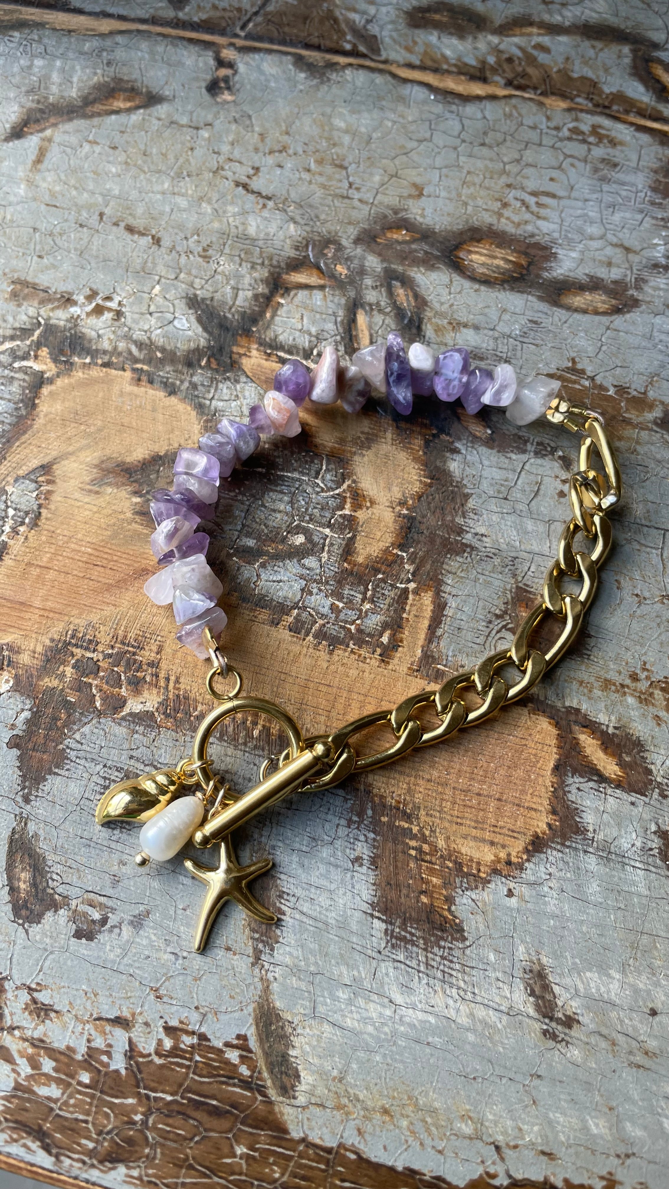 Lila summer bracelet