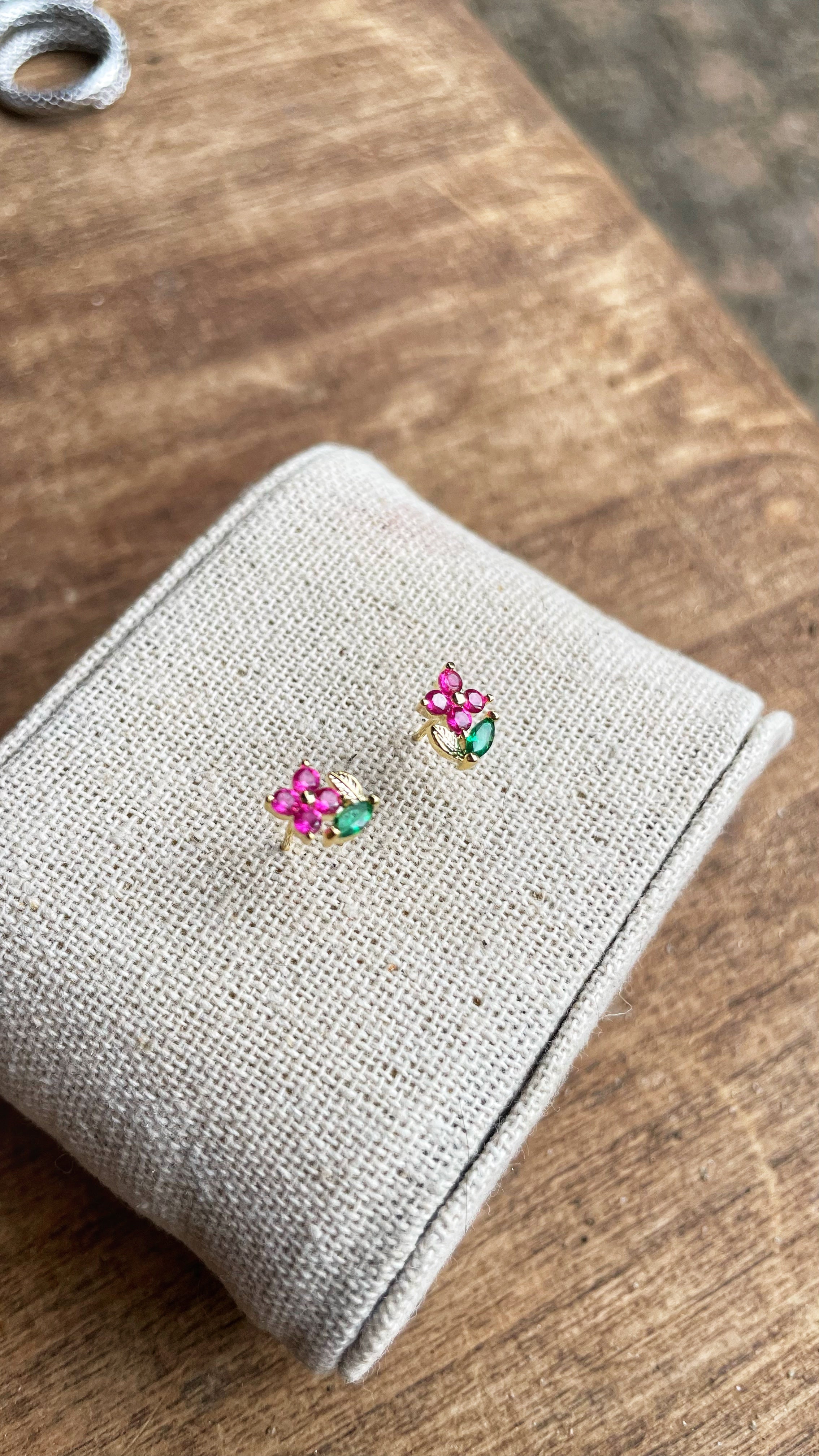 Mini flower per stuk goud