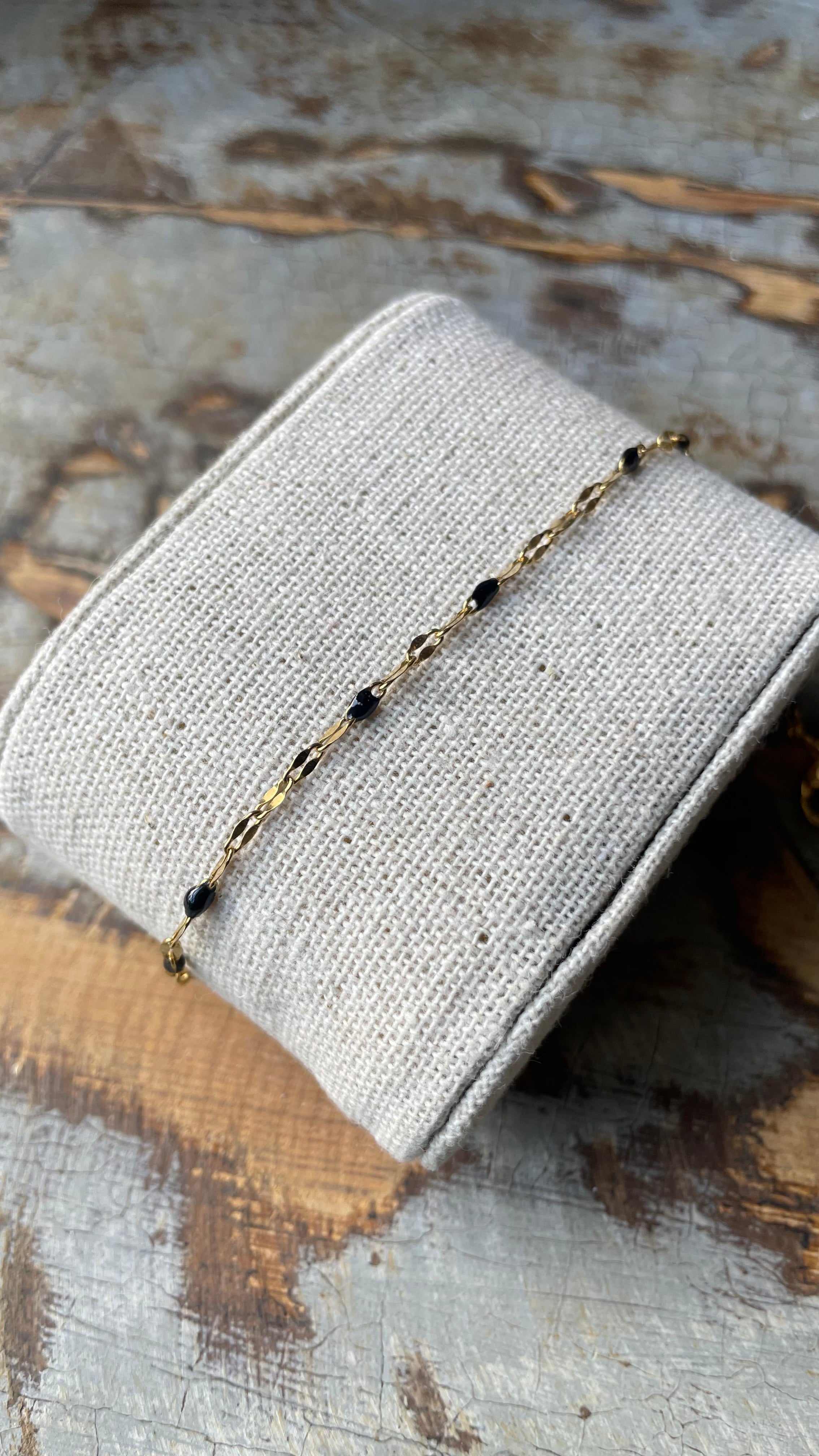 Black bracelet